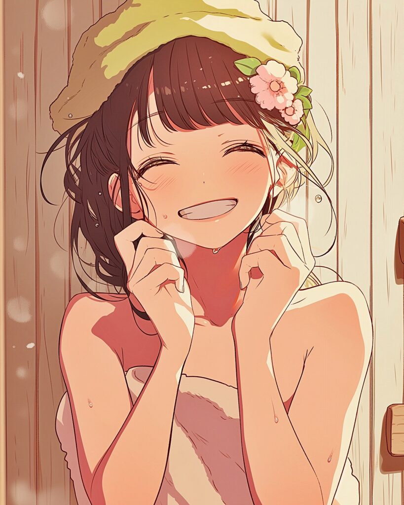 サウナ女子０