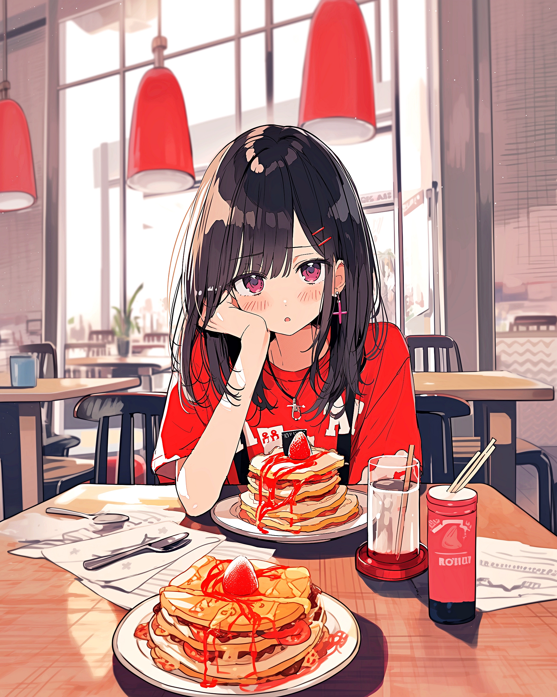 パンケーキ女子・赤0