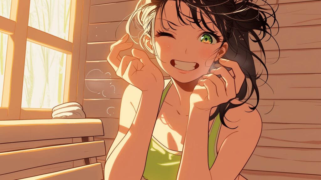 サウナ女子３