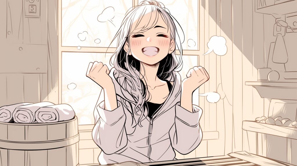 サウナ女子２