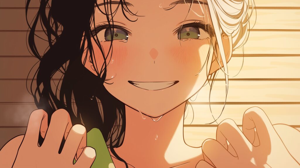 サウナ女子１