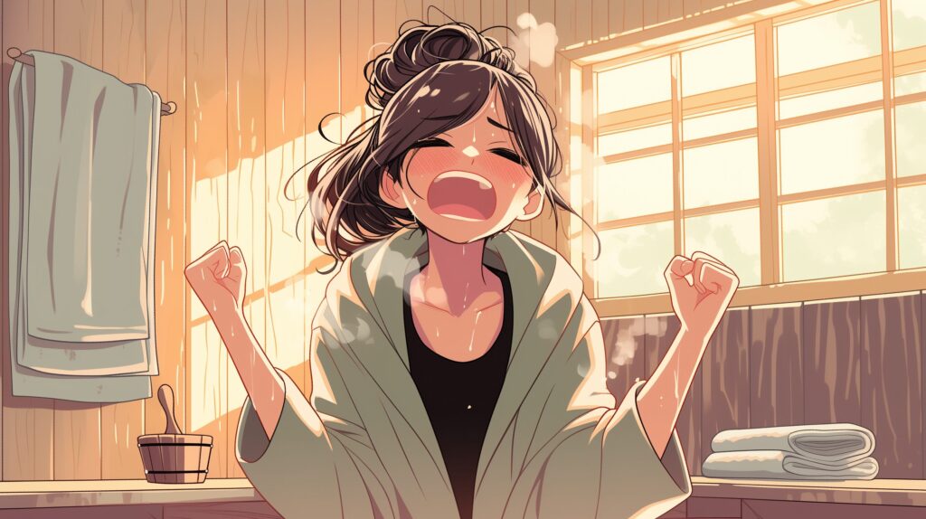 サウナ女子２