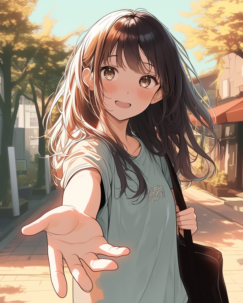 木漏れ日女子２