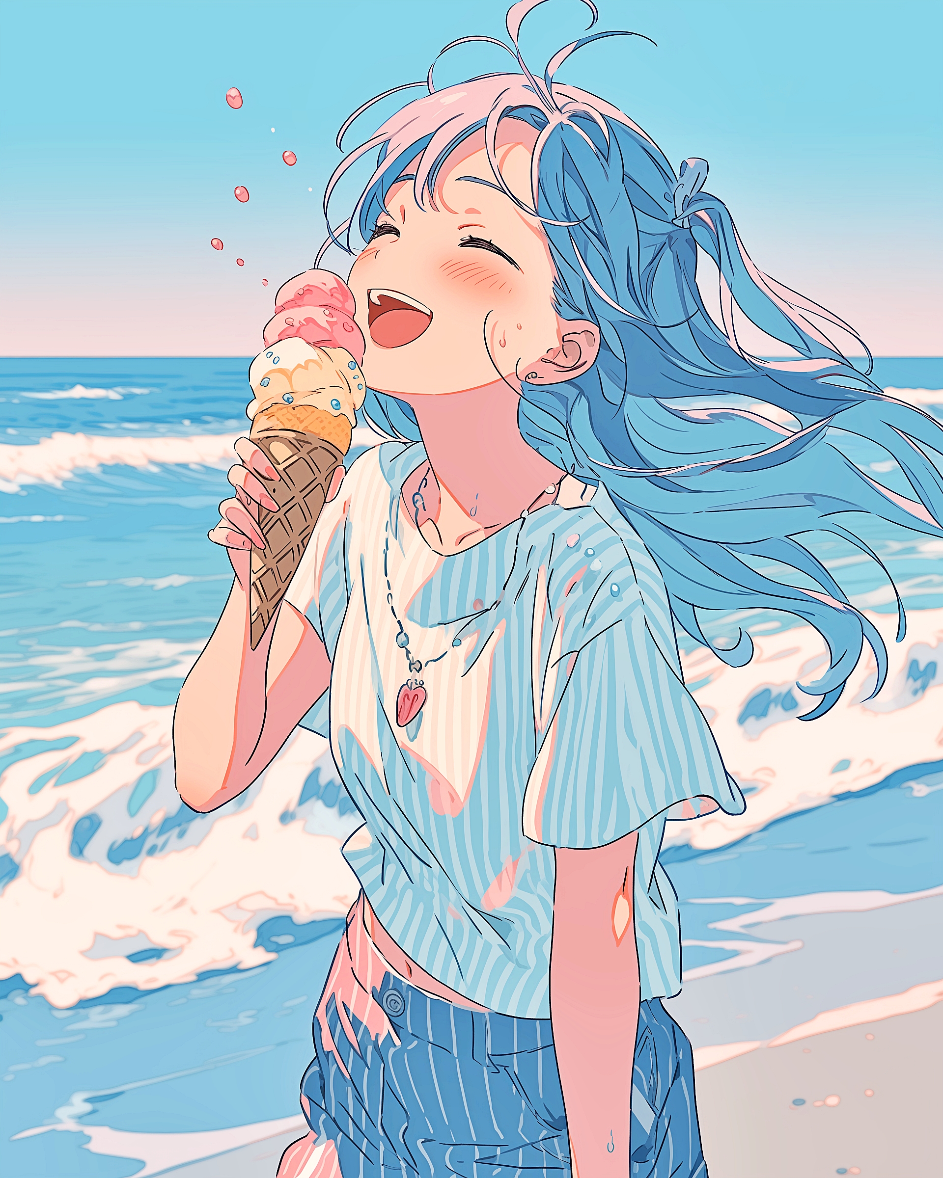 ソフトクリーム女子0