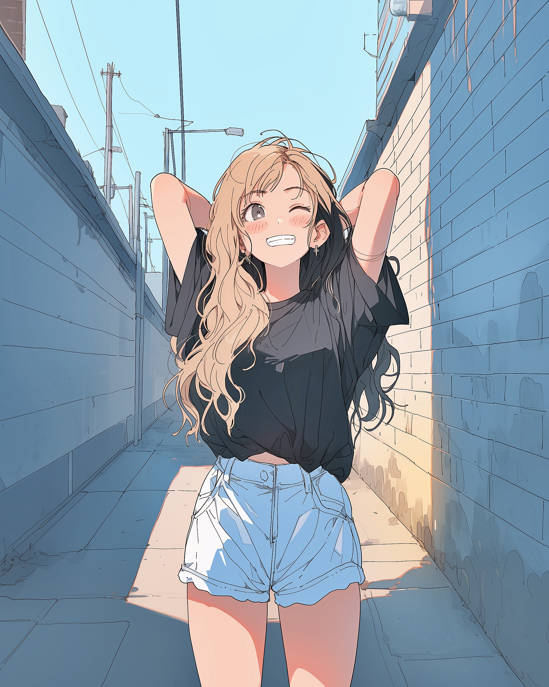 夏ファッション女子1