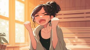 サウナ女子１