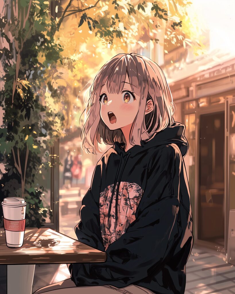 木漏れ日女子２