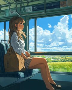 電車女子０