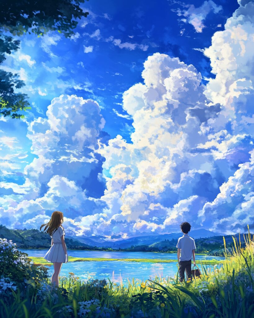 空とカップル０