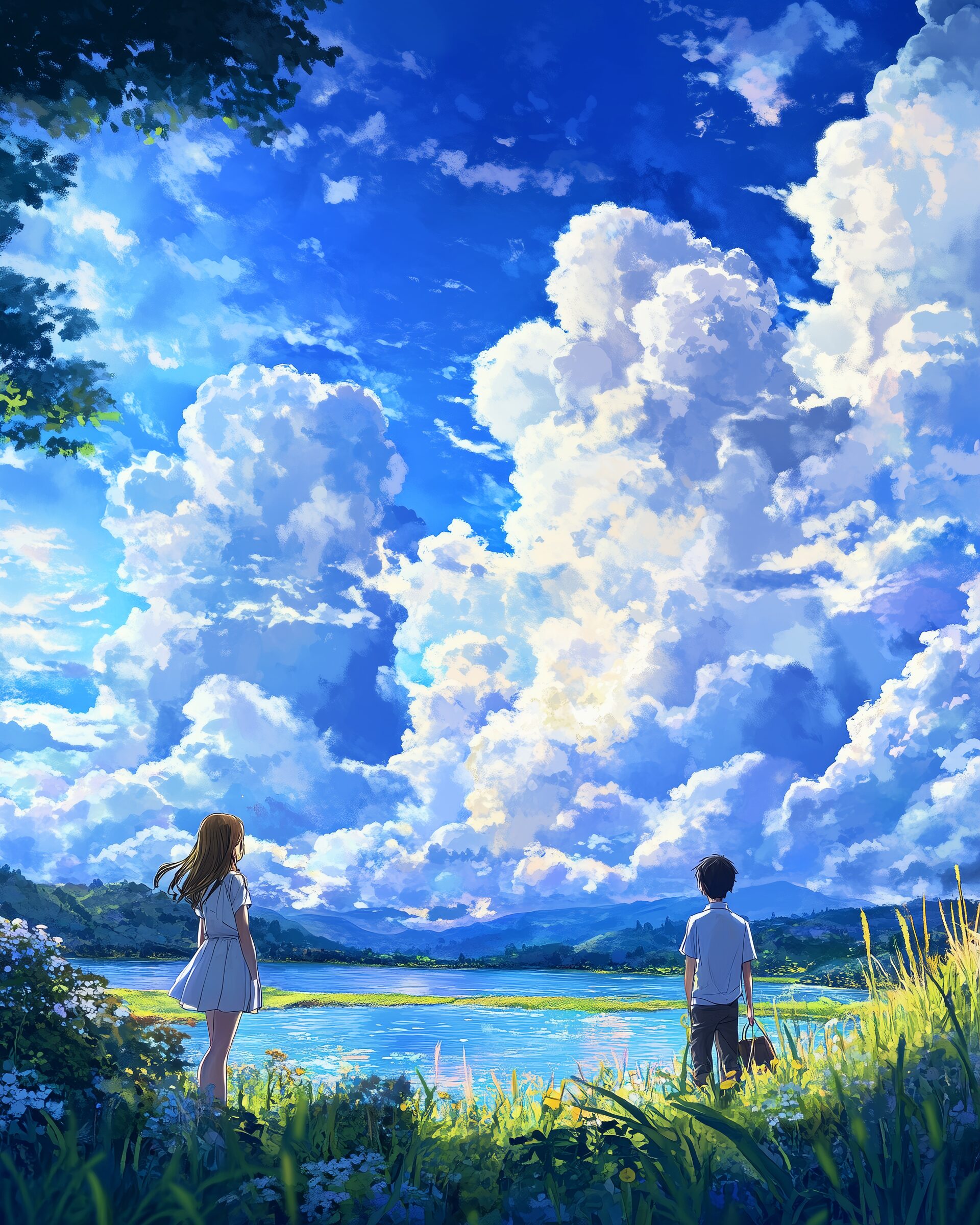 空とカップル０