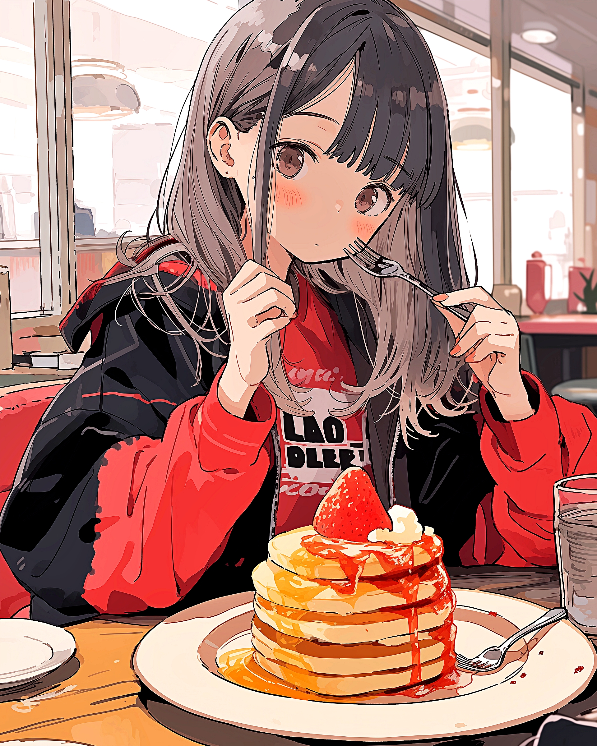 パンケーキ女子・赤0