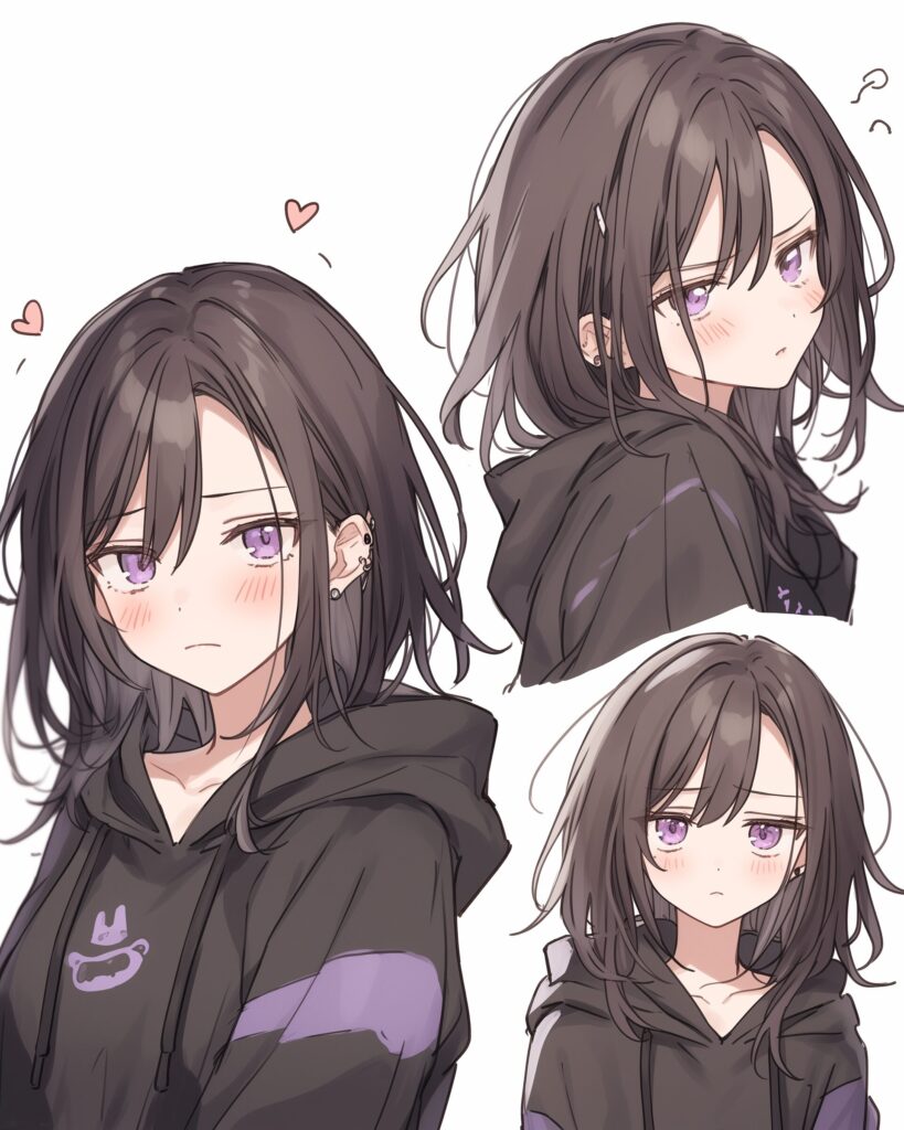 感情的女子０