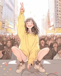 イエローピース女子０