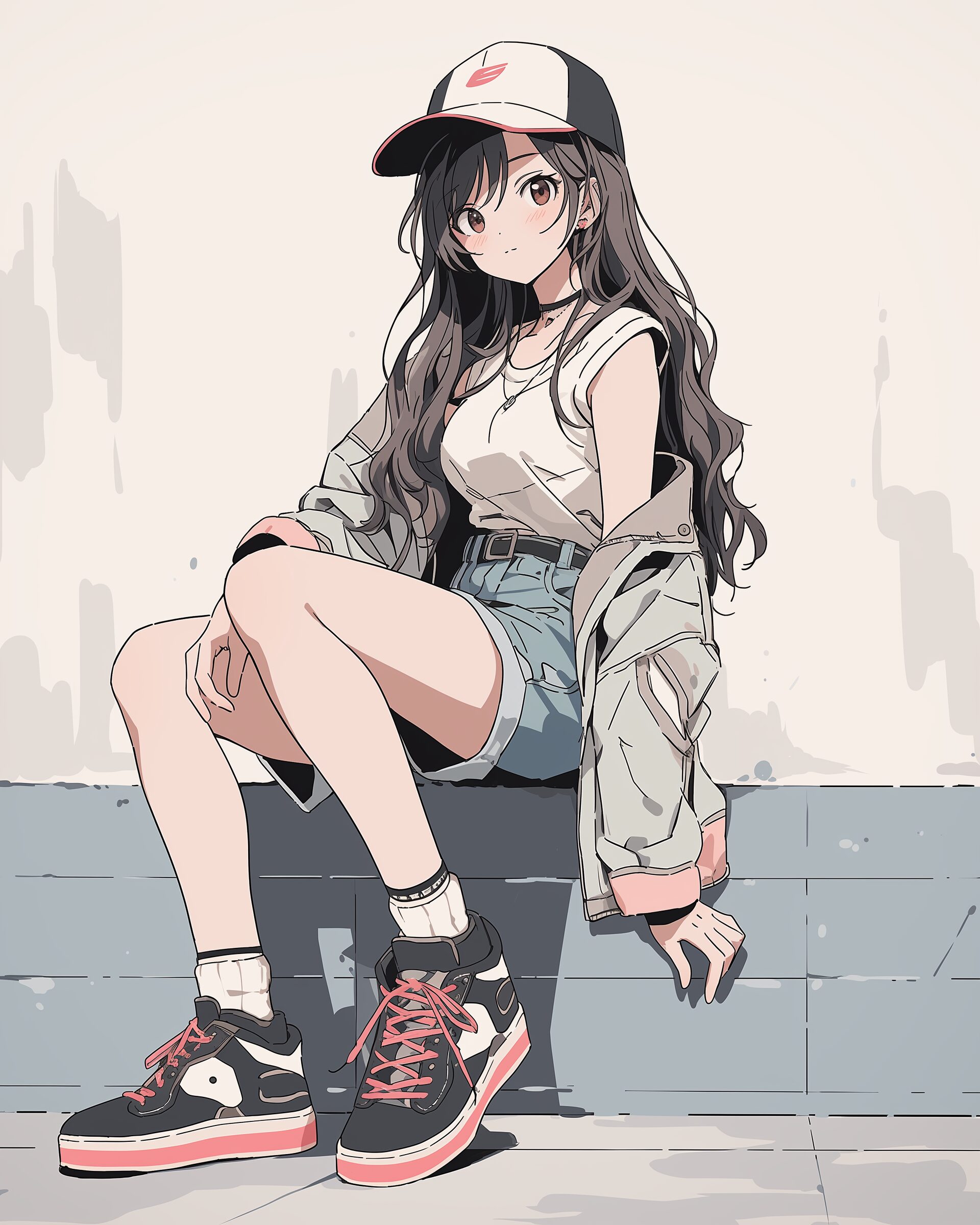秋服ファッション女子０