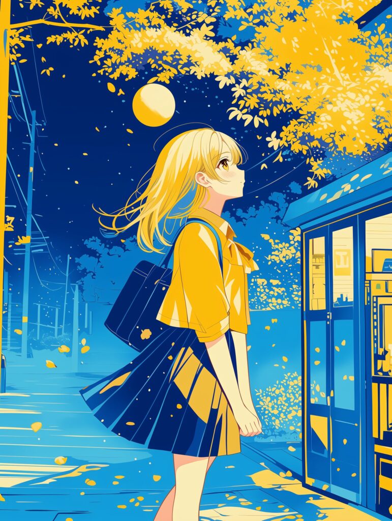 夜・女の子０