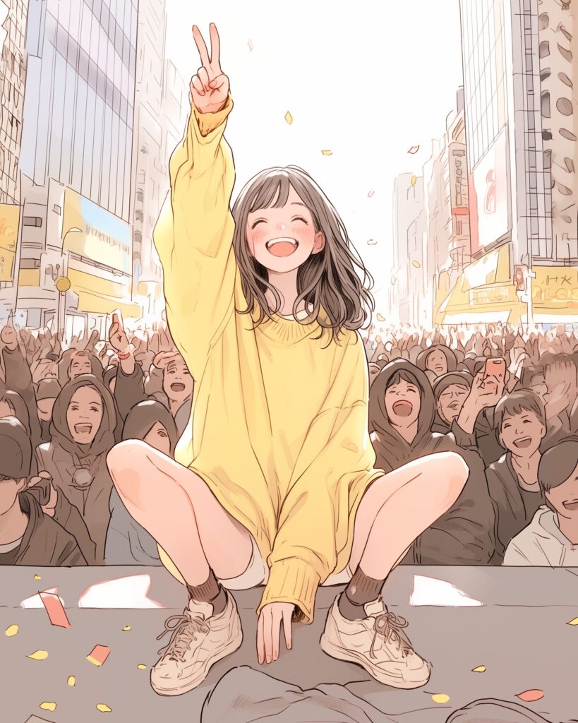 イエローピース女子０
