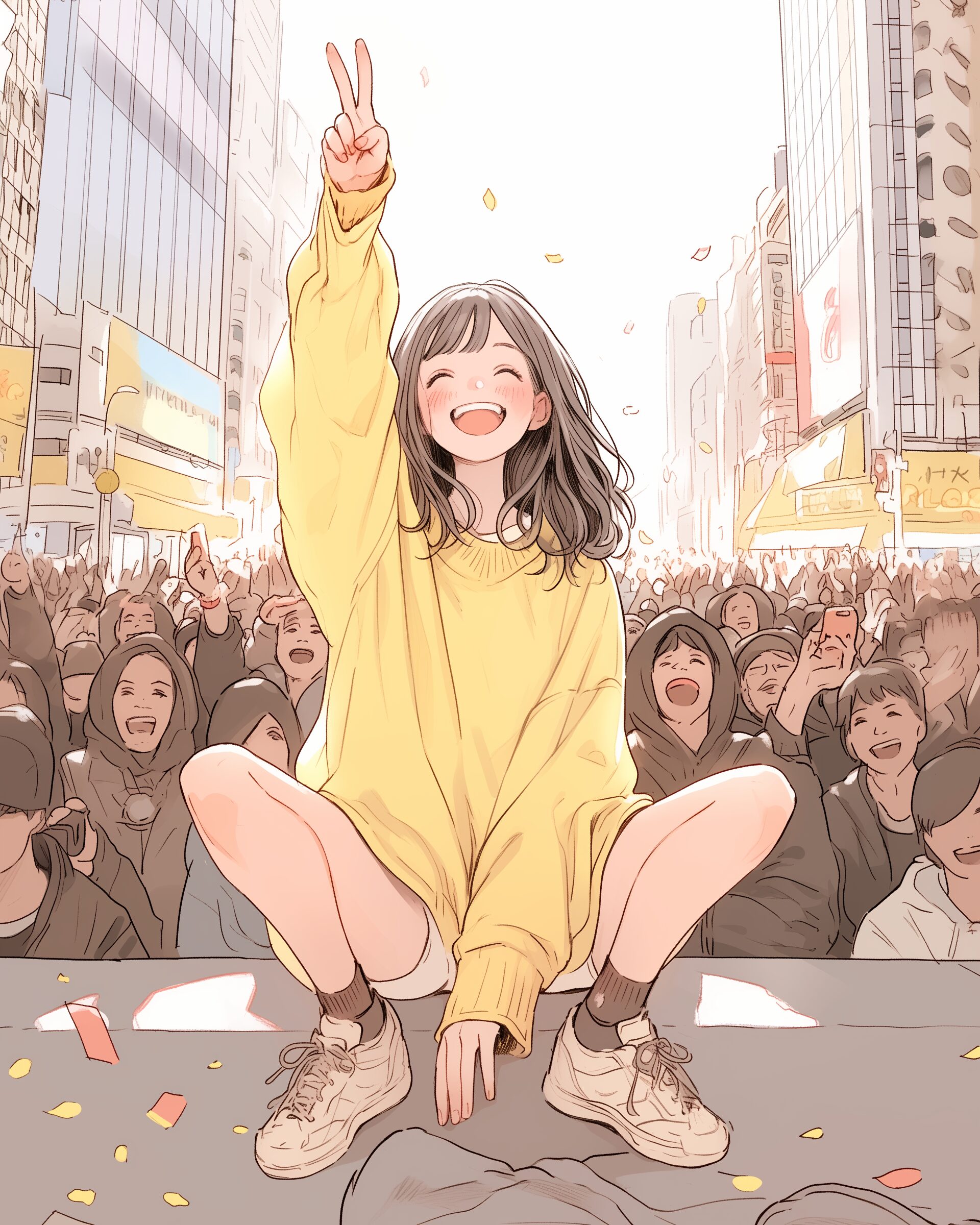 イエローピース女子０