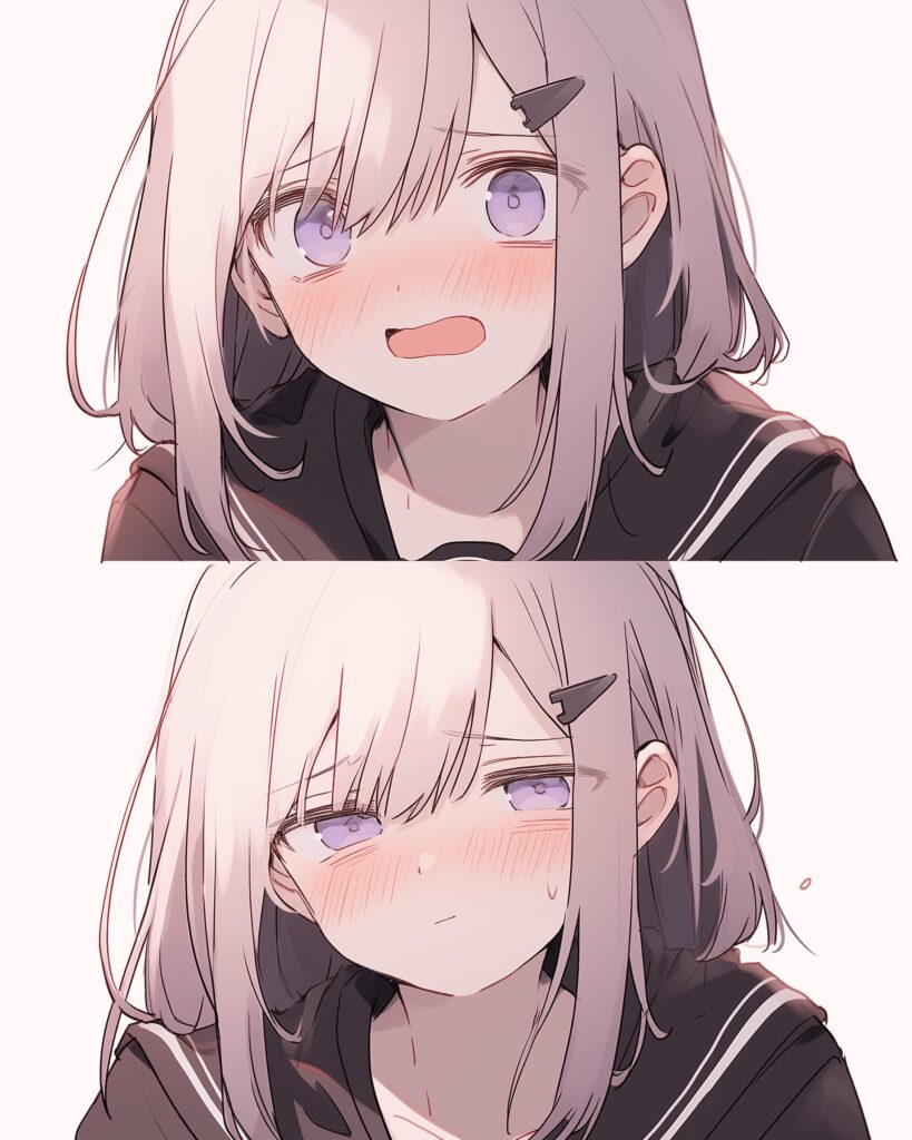 感情的女子０