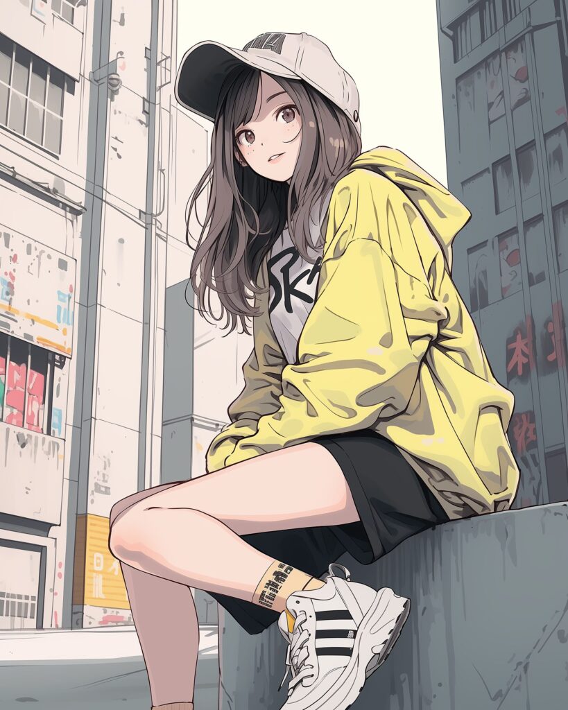 秋服ファッション女子０