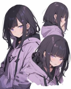 感情的女子０