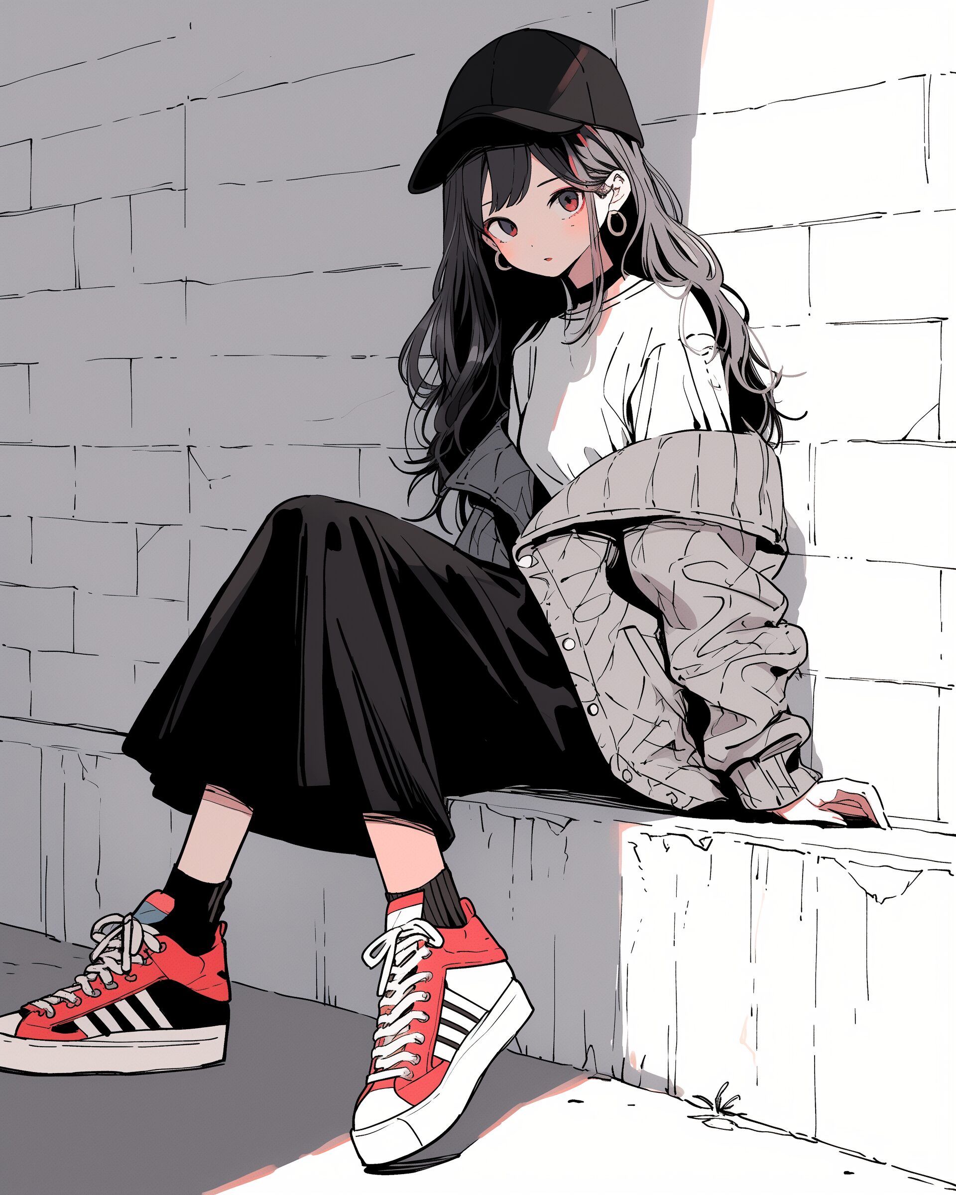 秋服ファッション女子０