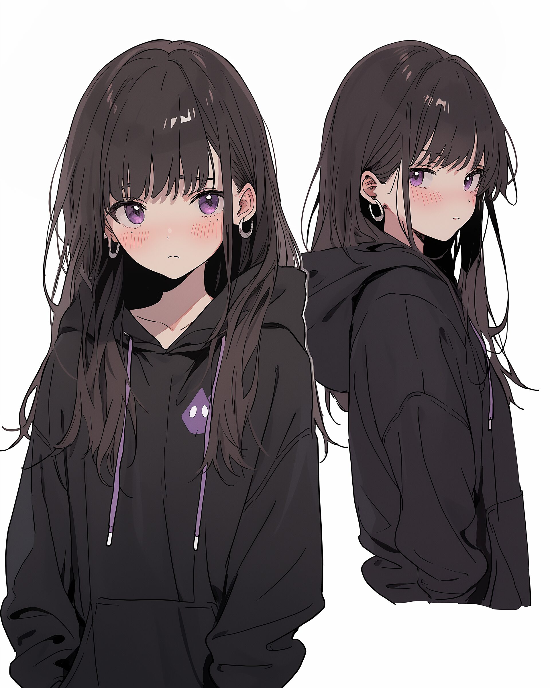 感情的女子０