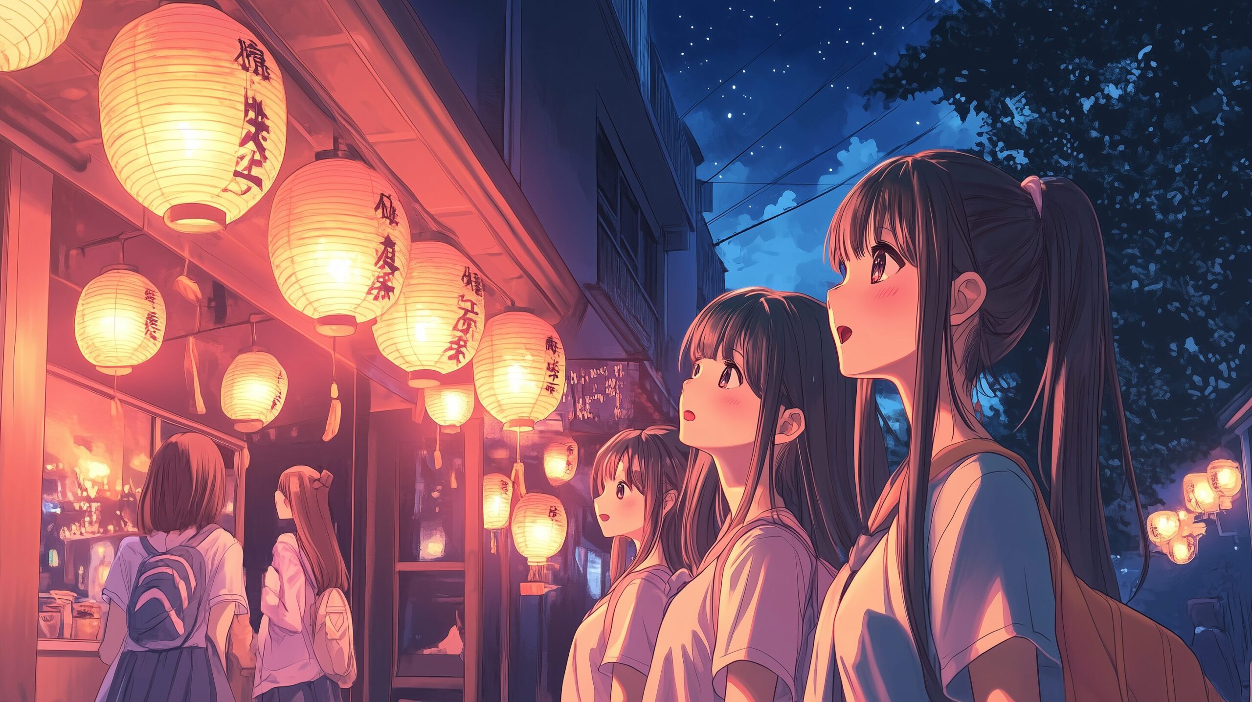 夜・女の子0