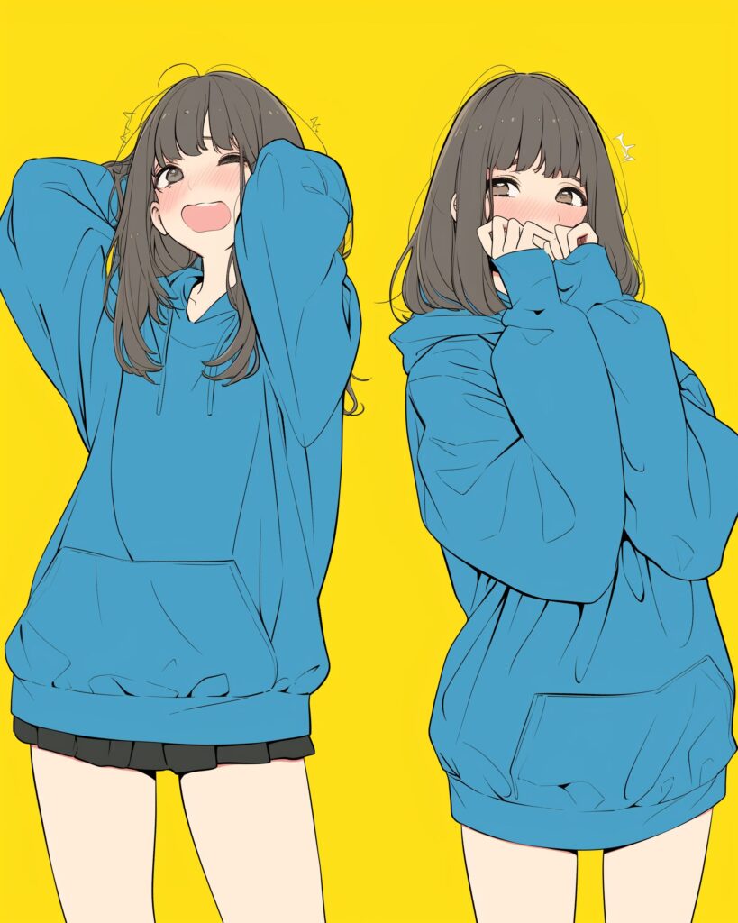 感情的女子０