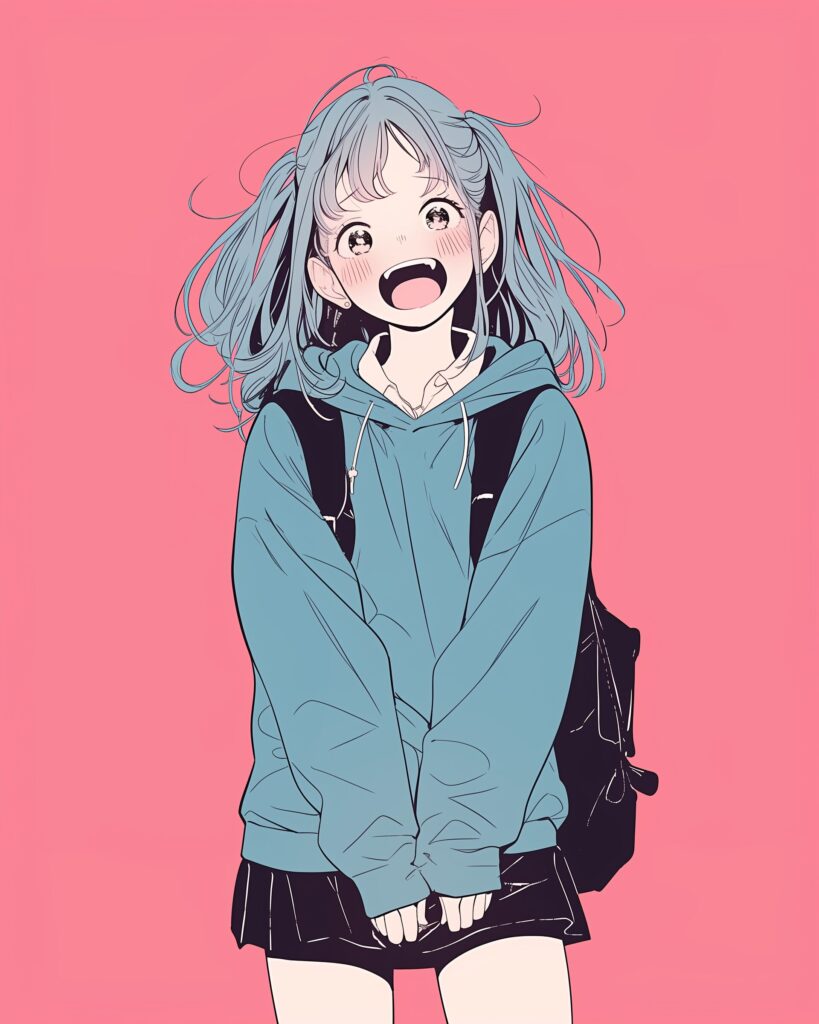 驚き女子０
