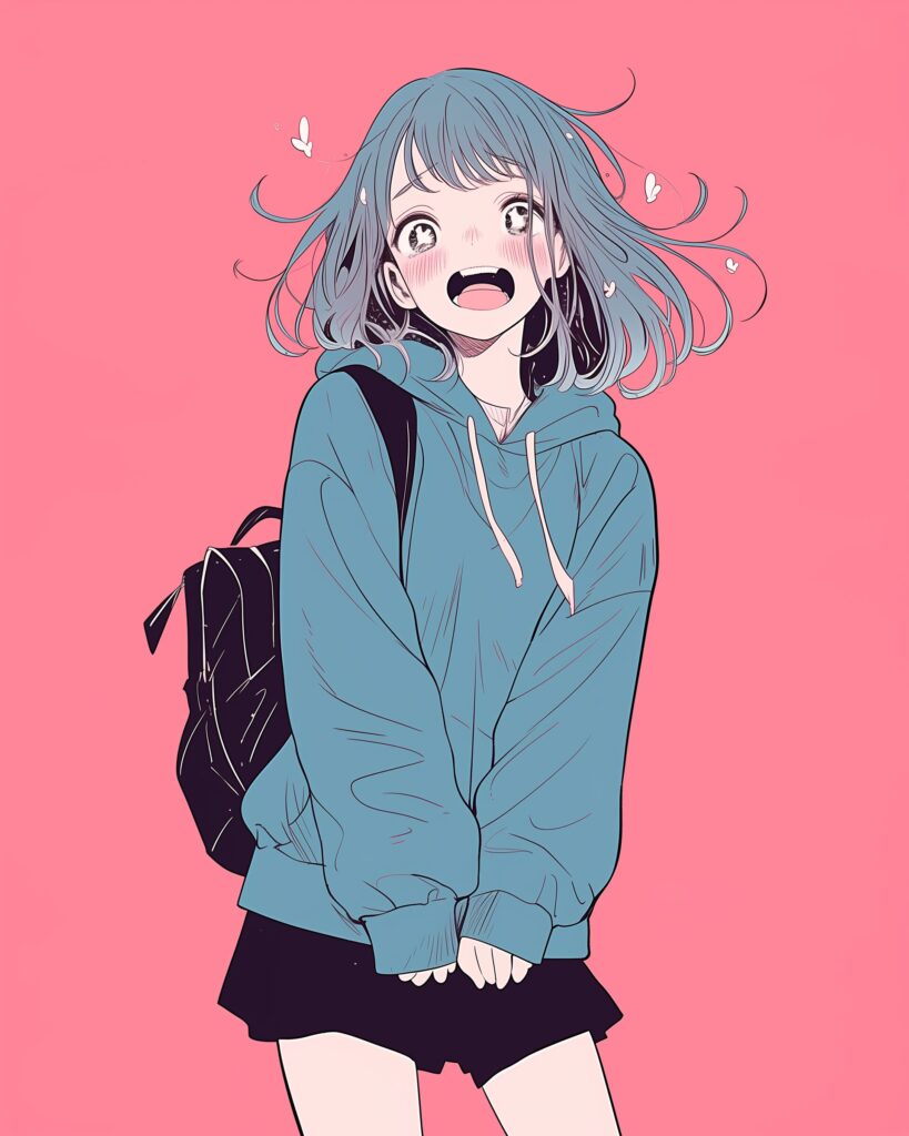 驚き女子０