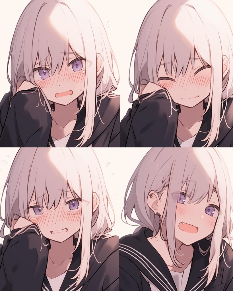 感情的女子０