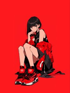 スニーカー女子０