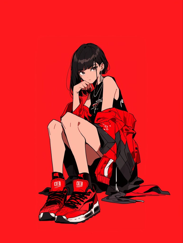 スニーカー女子０