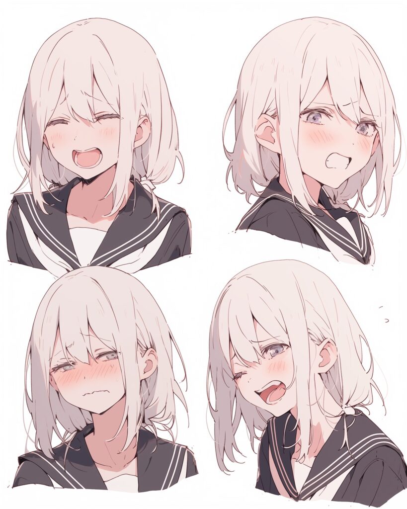 感情的女子０