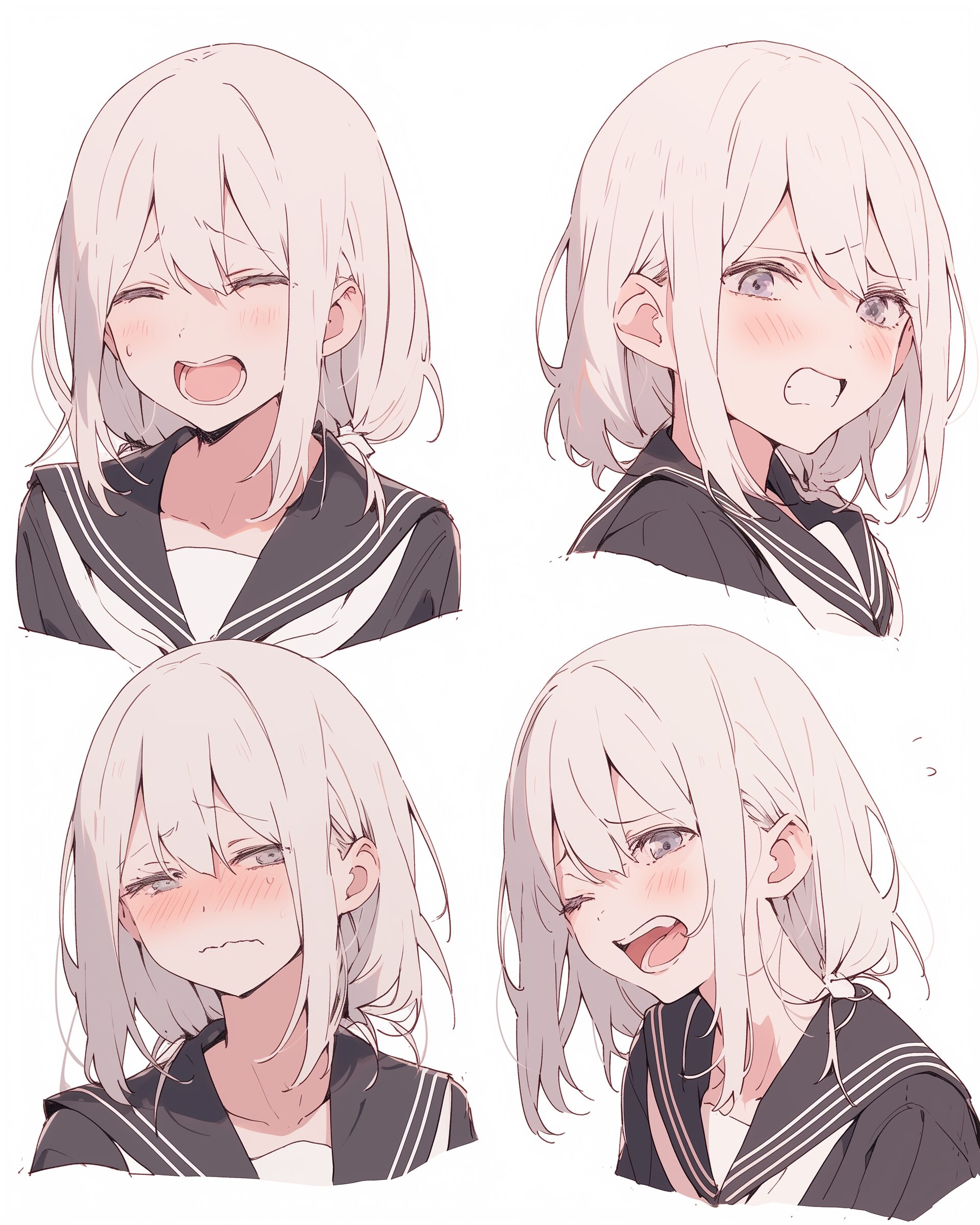 感情的女子０