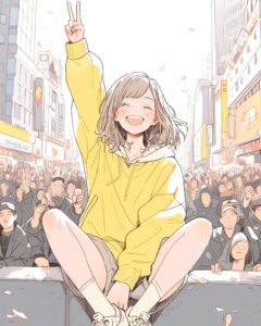 イエローピース女子０