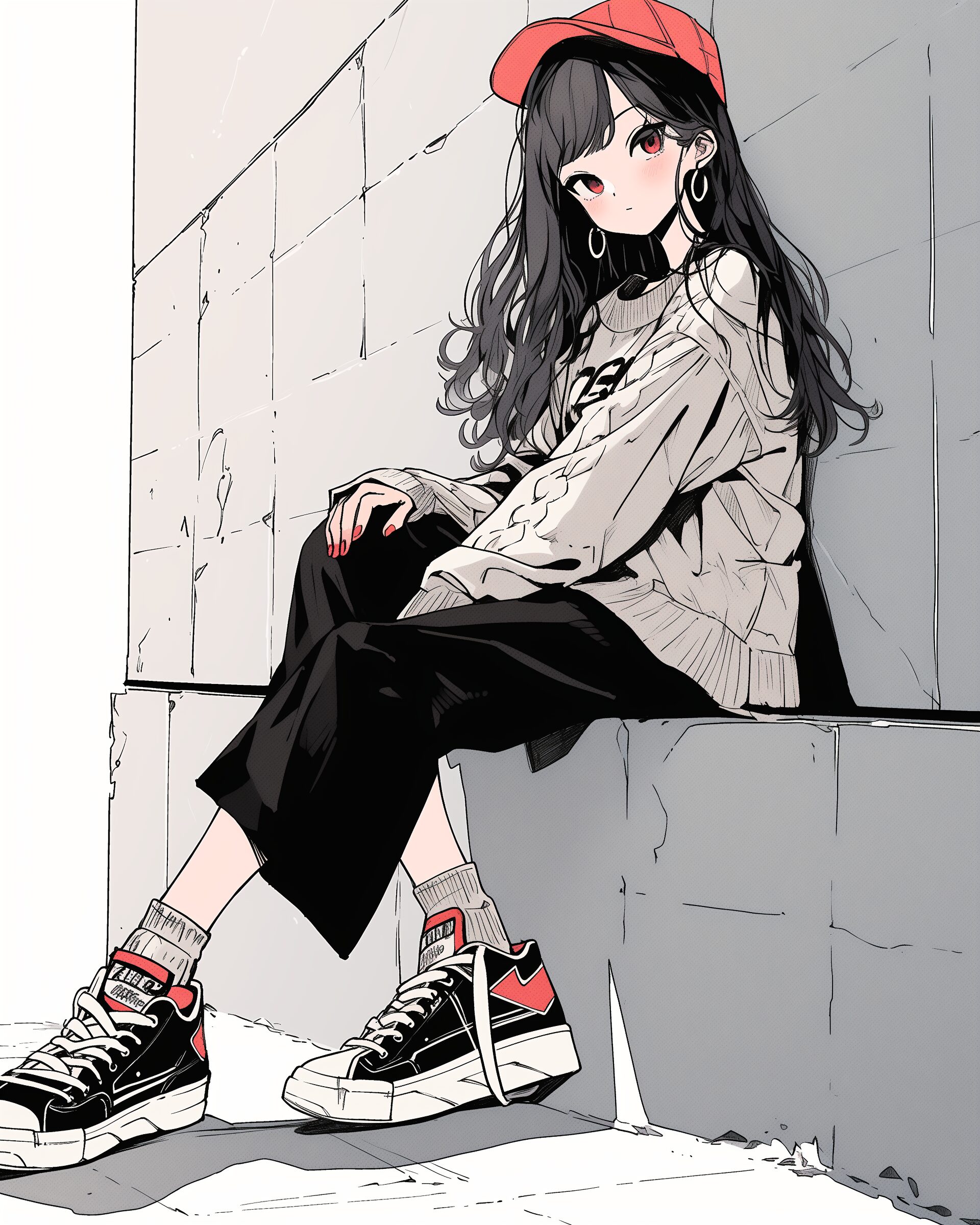 秋服ファッション女子０