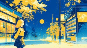 夜・女の子０