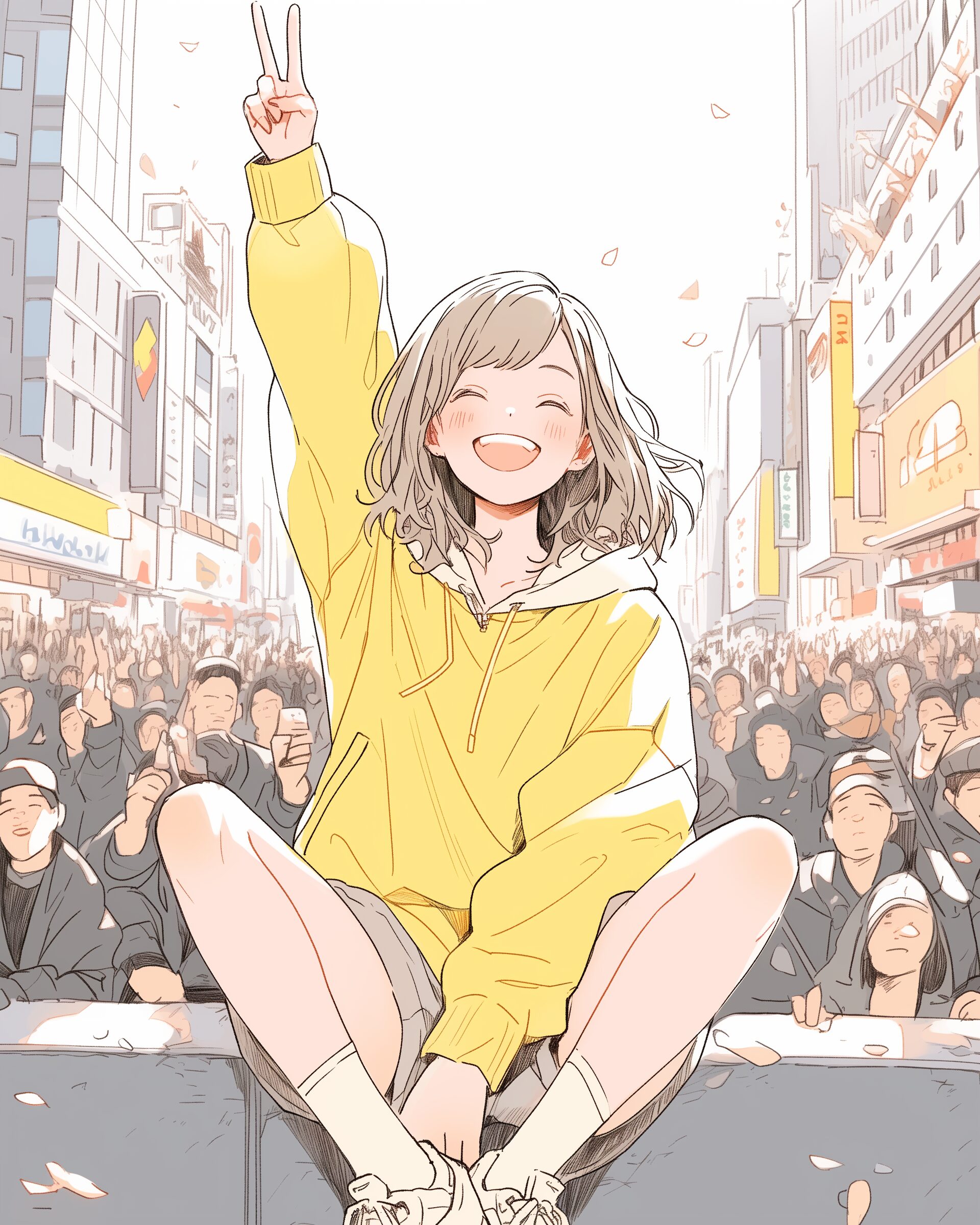 イエローピース女子０