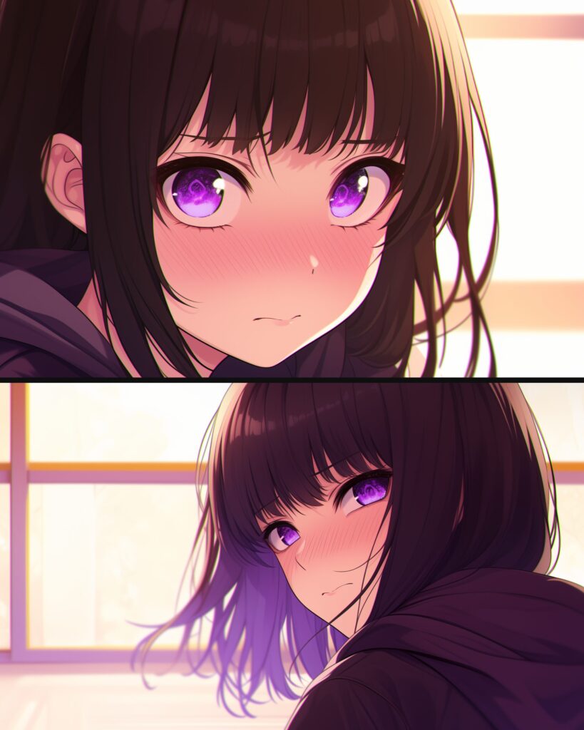 感情的女子０