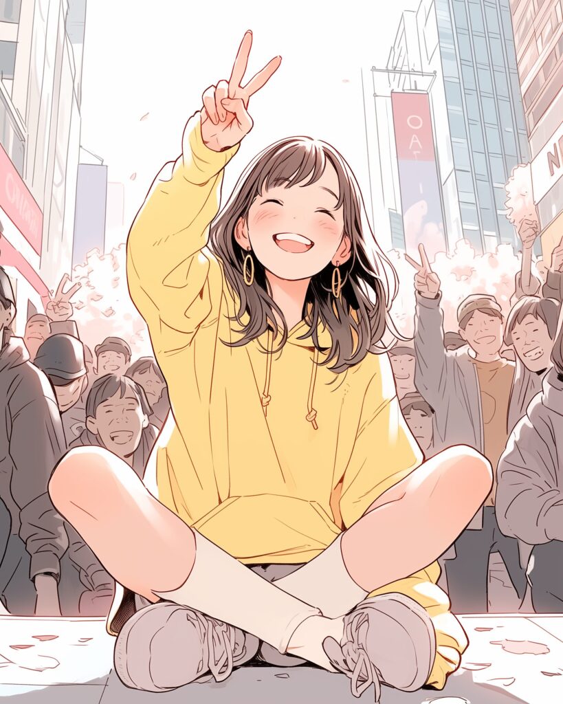 イエローピース女子０