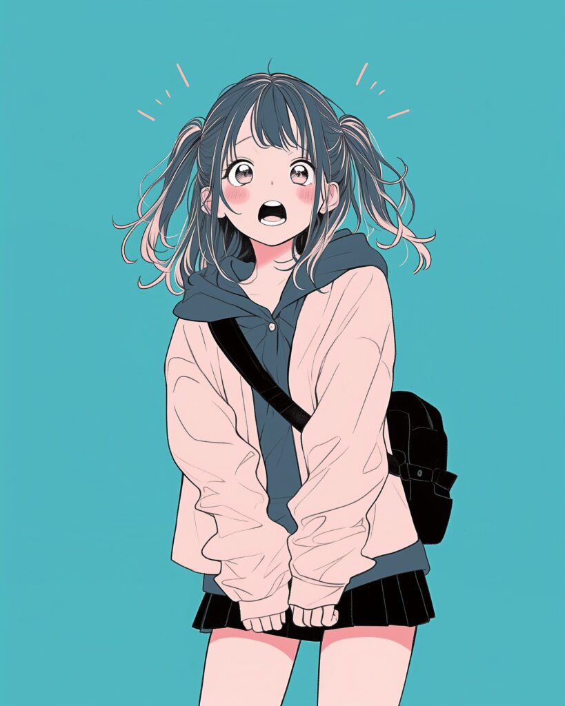 驚き女子０