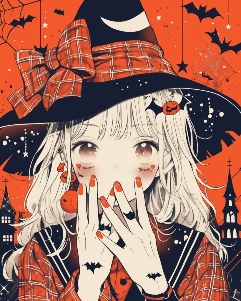 赤チェック女子０