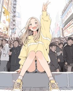 イエローピース女子０