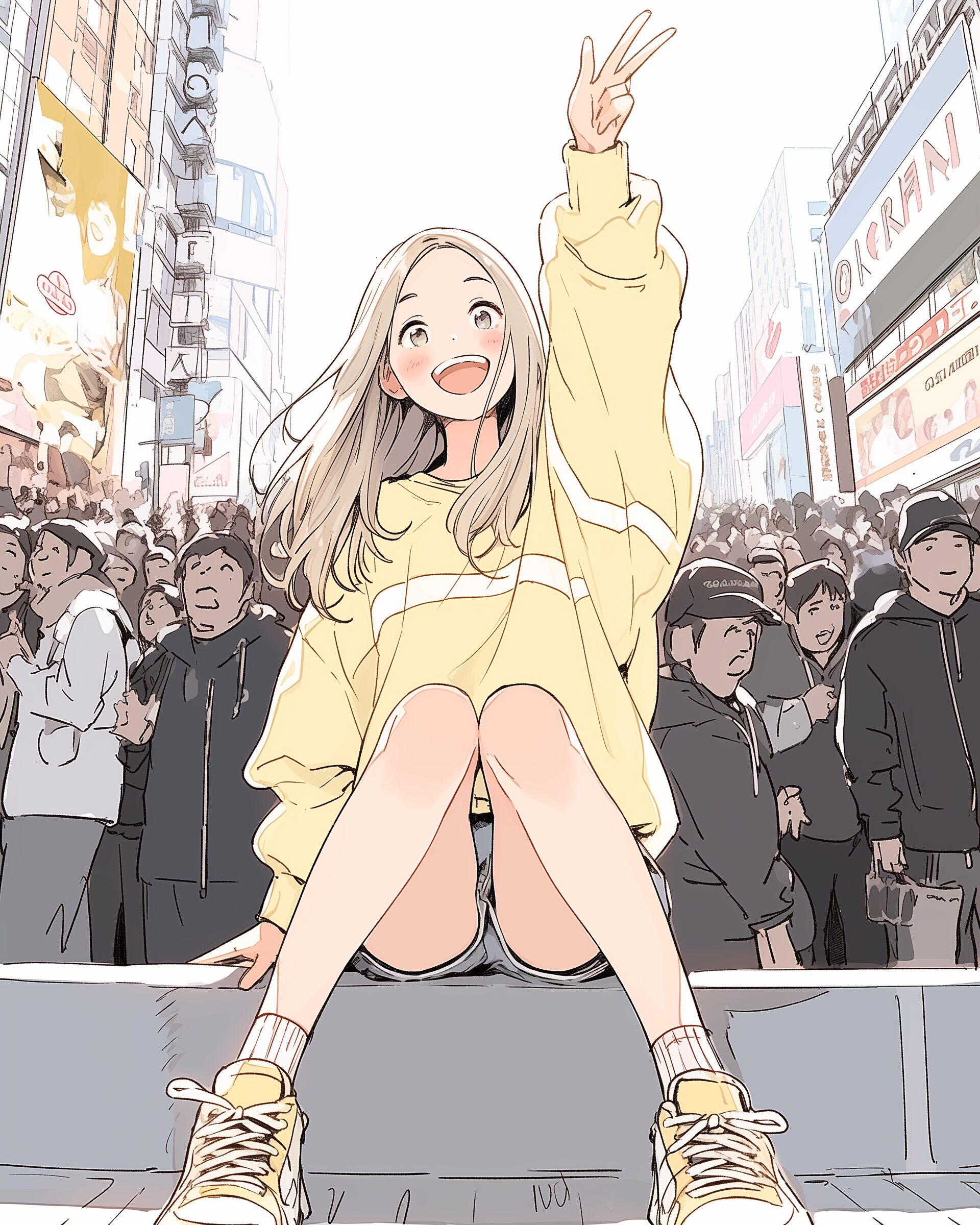 イエローピース女子０