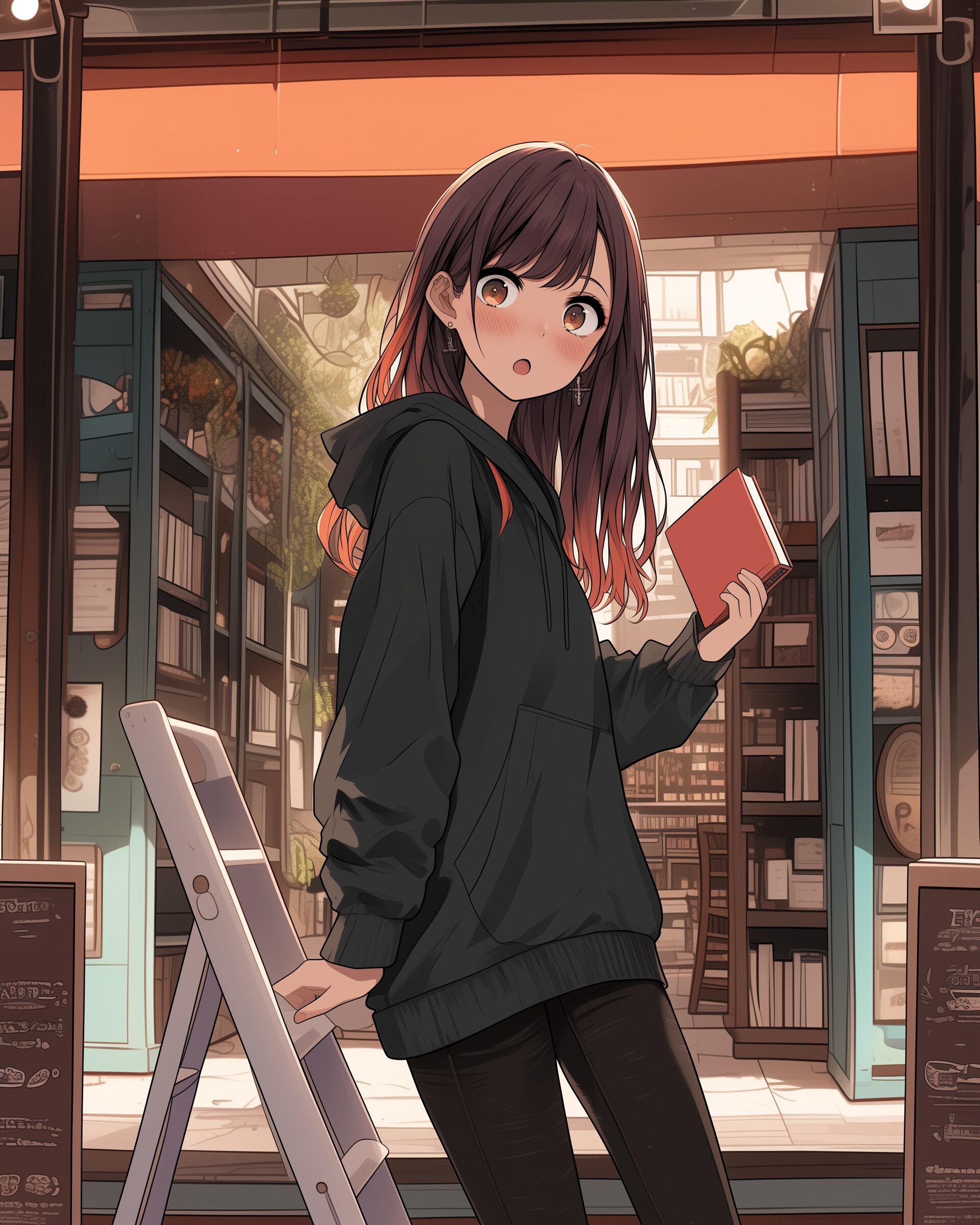 図書館女子0