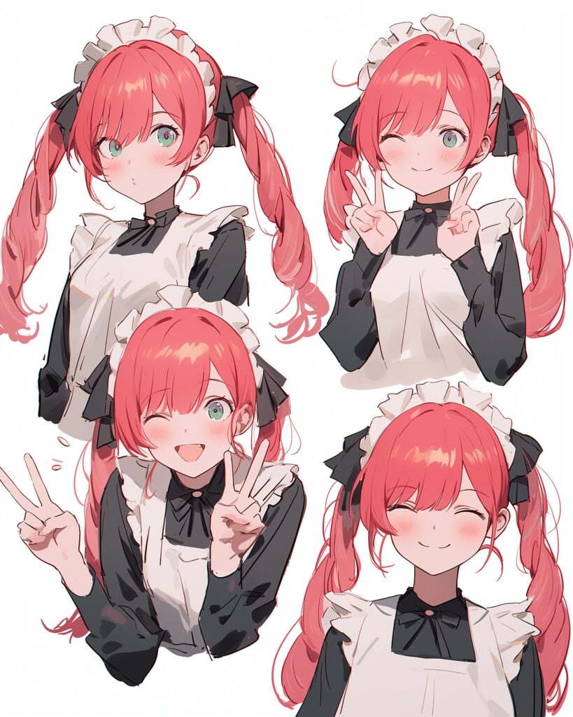メイド服女子０