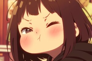 ふてくされ女子０