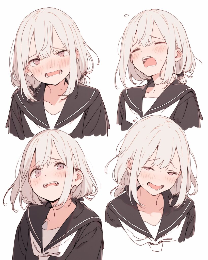 感情的女子０