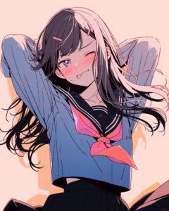 感情女子０